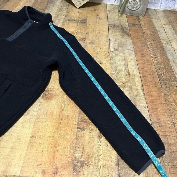 Everlane the renew fleece pullover Navy large - Picture 6 of 13